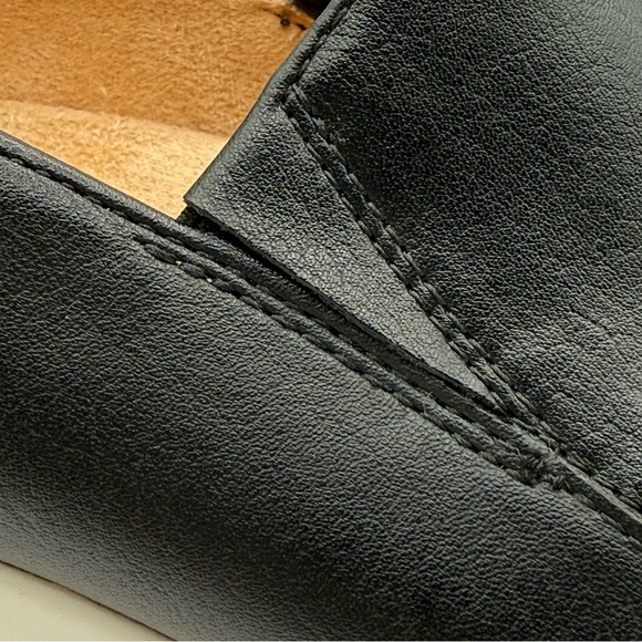 Naturalizer Sandra Wedge Shoes Black Slip-On Comfort Size 11W Leather - Picture 12 of 16